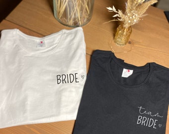 Bride| Team Bride| Jute Rucksäcke für Junggesellinnenabschied| Bridal Shower| Braut Crew