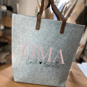 Personalisierte Einkaufstasche für Mama Oma Tante Geschenkidee für Lieblingsmenschen Bild 7