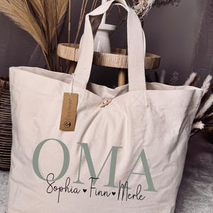 Personalized shopping bag for mom | grandma | aunt | gift idea for your favorite people