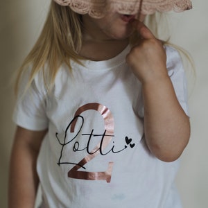 maglietta compleanno personalizzata 1 compleanno Maglietta per bambini T-shirt importanteVestito di compleanno immagine 5