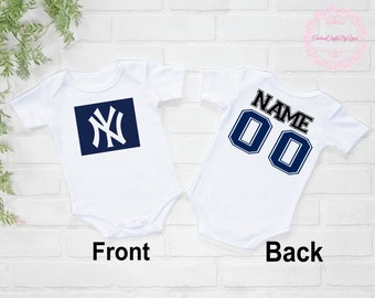 baby yankees jersey personalized
