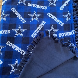 Dallas Cowboys Fleece Tie Blanket