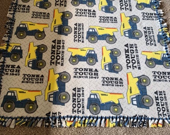 Firetruck Minky Baby Blanket Dump-truck Tonka Trucks Personalized Minky Baby Blanket Firetruck Minky Baby Blanket Dump-truck Tonka Trucks Personalized Minky Baby Blanket