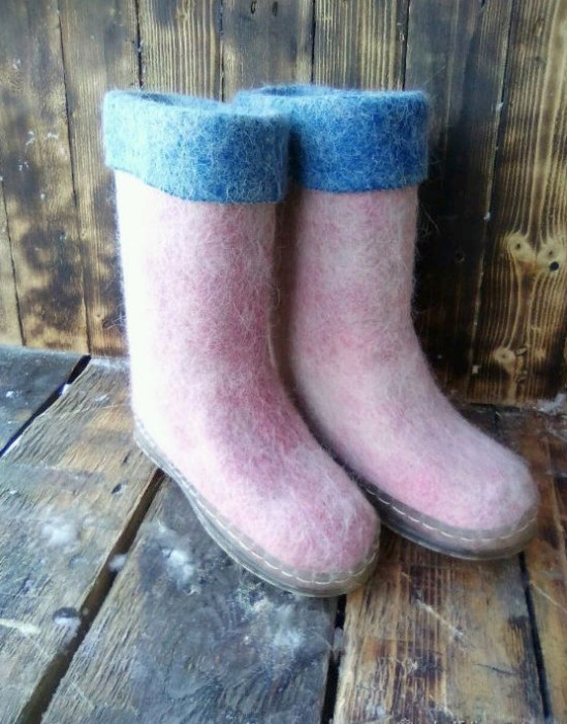Felt boots custom made VALENKI boots ORIGINAL Valenki Felt Etsy