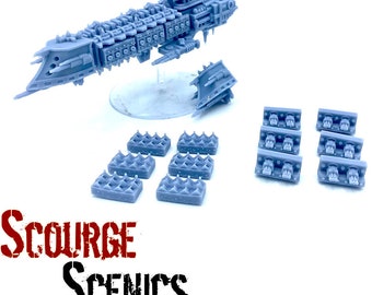 Imperial Battleship Space Ship Pack