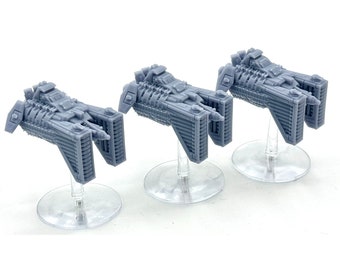 Space Dwarf Mining Ships