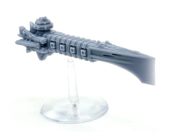 Fusion Barracuda Imperial Dauntless Class Light Cruiser with Torpedoes