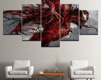 12/"x12/"Carnage Covered with sheets HD Canvas Prints Painting Home decor Wall art