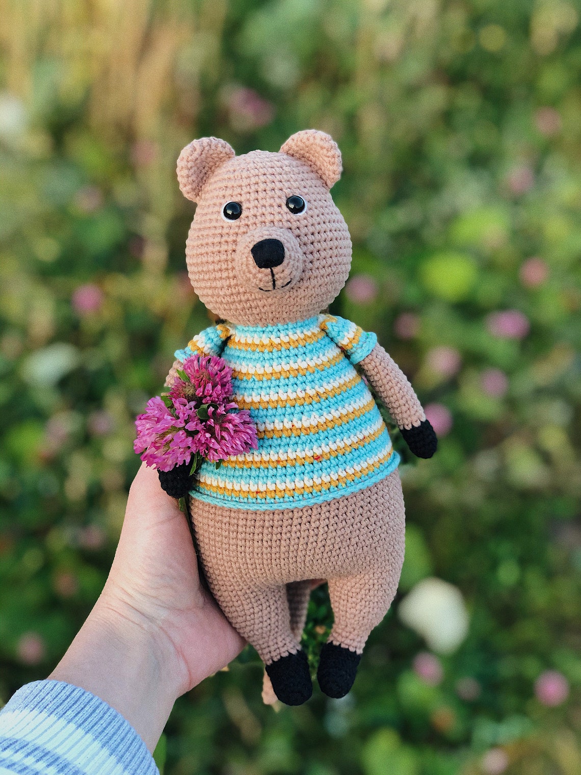 Crochet quokka pattern Amigurumi funny toy Australian Etsy
