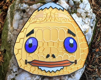 The Legend of Zelda: Majora's Mask Goron, 3D printed and glow in the dark