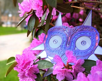 The Legend of Zelda: Majora's Mask, 3D printed, flowery and glow in the dark