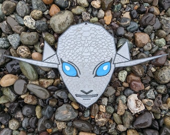 The Legend of Zelda: Majora's Mask Zora, 3D printed and glow in the dark