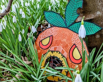 The Legend of Zelda: Majora's Mask Scrub, 3D printed and glow in the dark