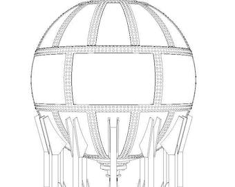 Acid Ball 3D Print Files, historical model/sculpture Bellingham Washington Waypoint Park, screw top