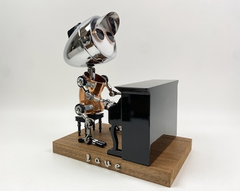 Personalized Piano Player Practicing Lamp | The Pianist's Performance | Music Studio Decor | Gift For Piano Player