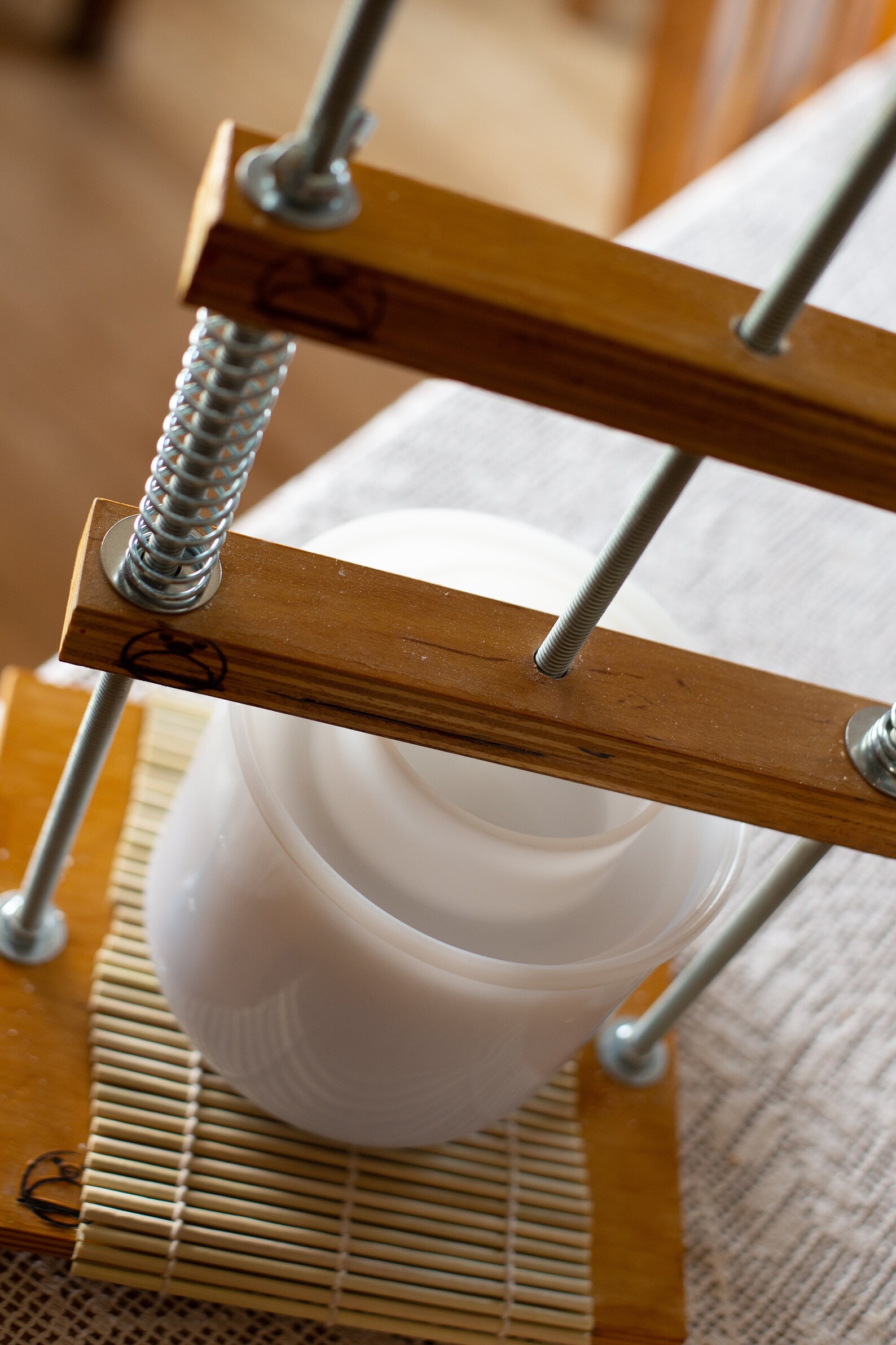 Artisan Cheese Press 80lbs of cheesemaking pressure Etsy