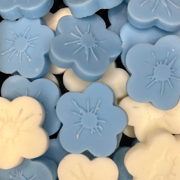 Clean Cotton Wax Melts 1oz - 4oz - 8oz | Fun Shaped Wax Melts | Unique Wax Melts | Shape Wax Melts | House Smellies | Gift Ideas