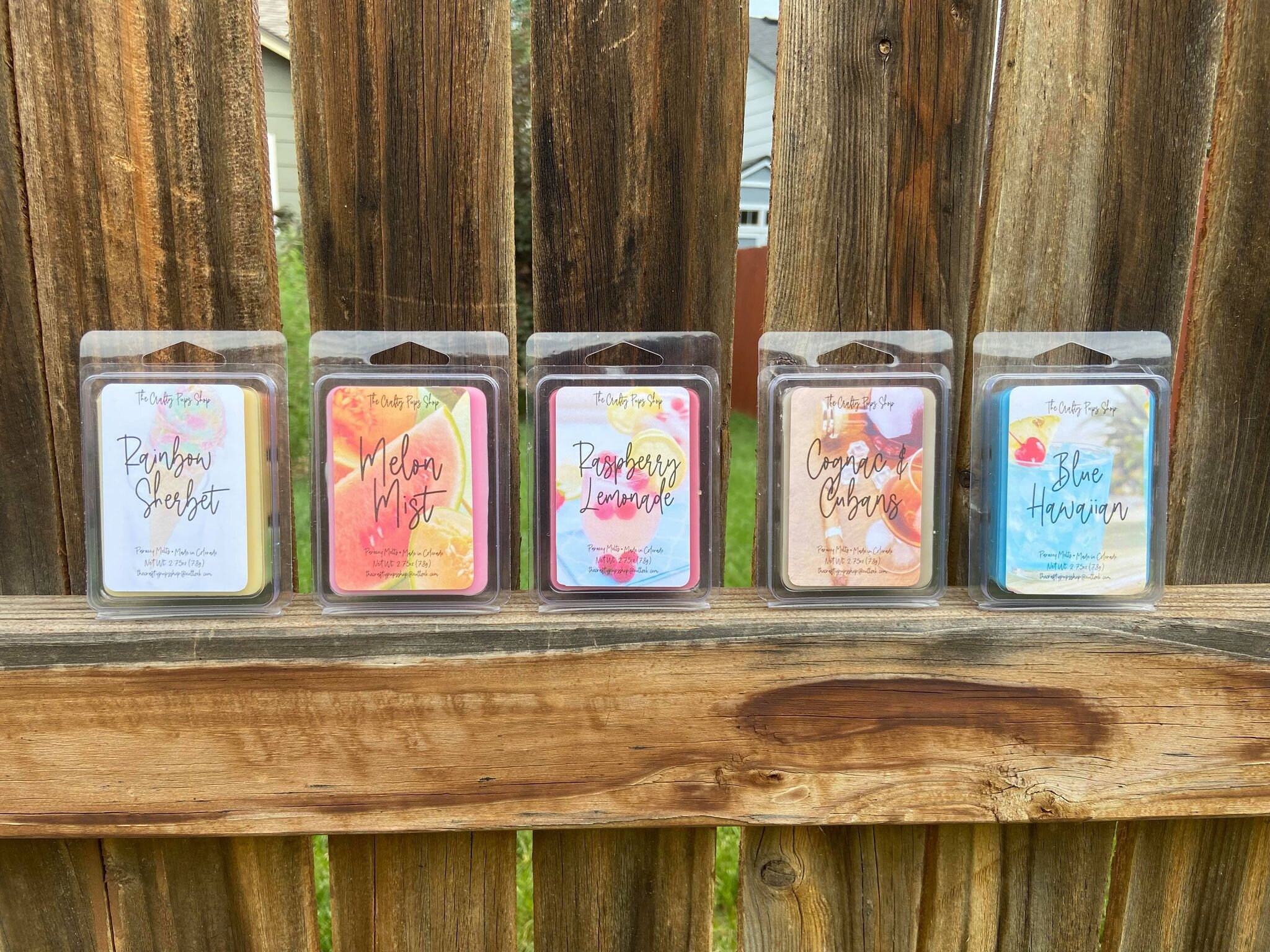 Wax Melt Clamshells CHOOSE YOUR SCENT Soy Blend Wax Melts Etsy