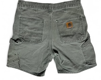 Camo Carhartt Cargo Shorts Size 44 - Etsy