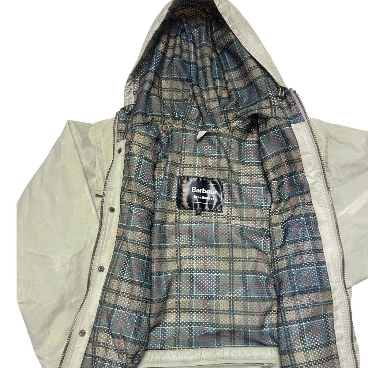 Barbour Breathables T82 Durham Stowaway Parka Windbreaker Rain 