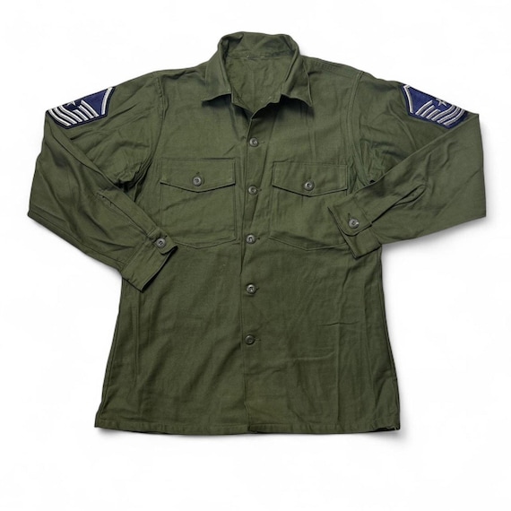 ジャケット・アウター 50s 60s us army OG107 Vintage 1950s/1960s OG-107 Type 1 US Army Utility Shirt