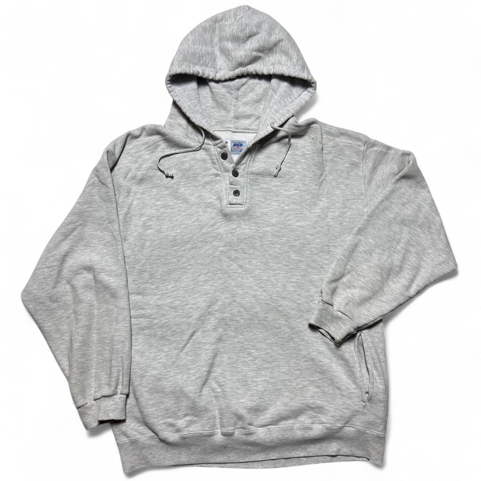 Russell Athletic High Cotton Vintage 90s USA Made Hoodie Pullover 