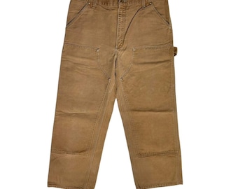 Vintage 1990s Worked in Workwear! Carhartt B01 BRN Men's Double