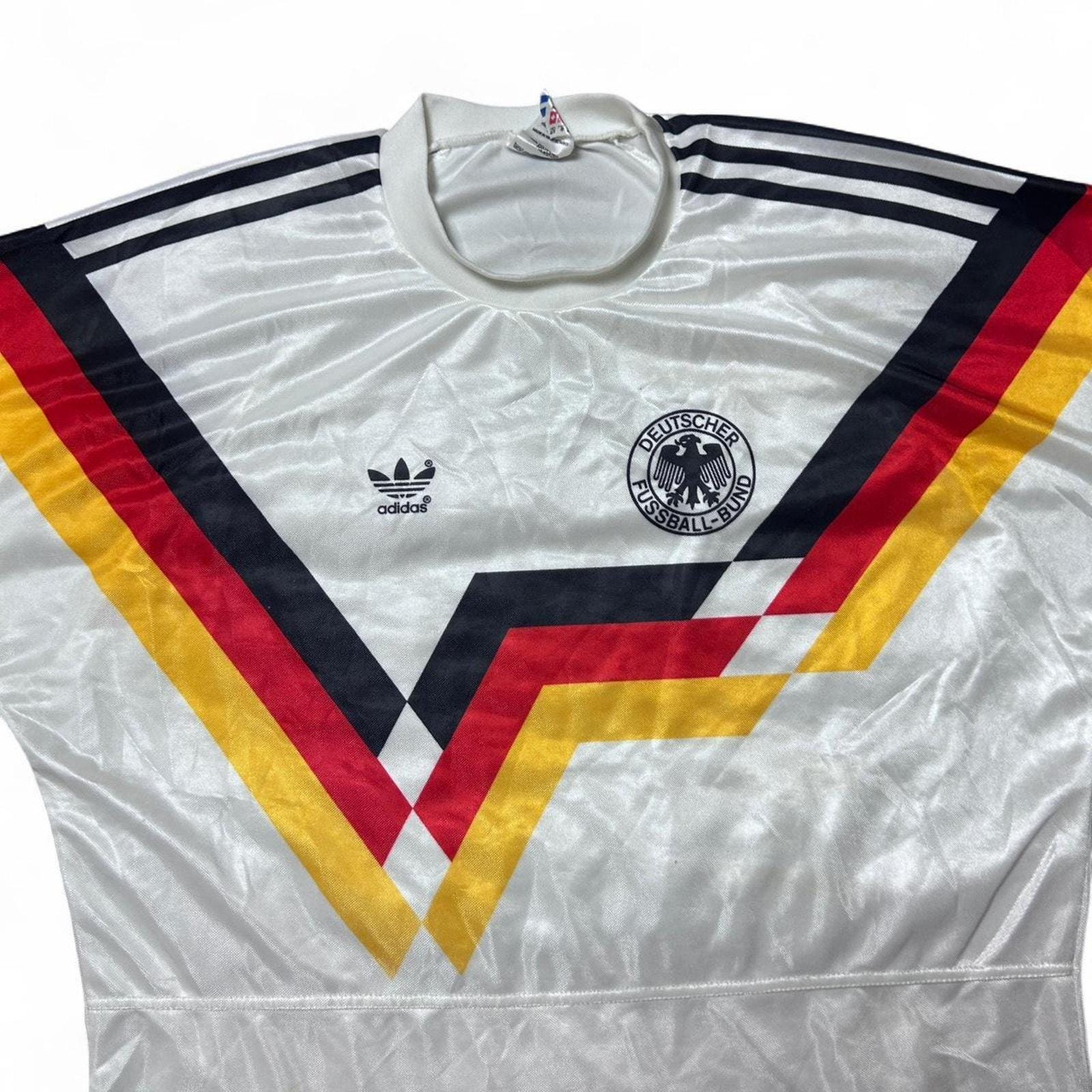 アディダス 西ドイツ代表 1988/90 サッカーユニフォーム ホワイト
