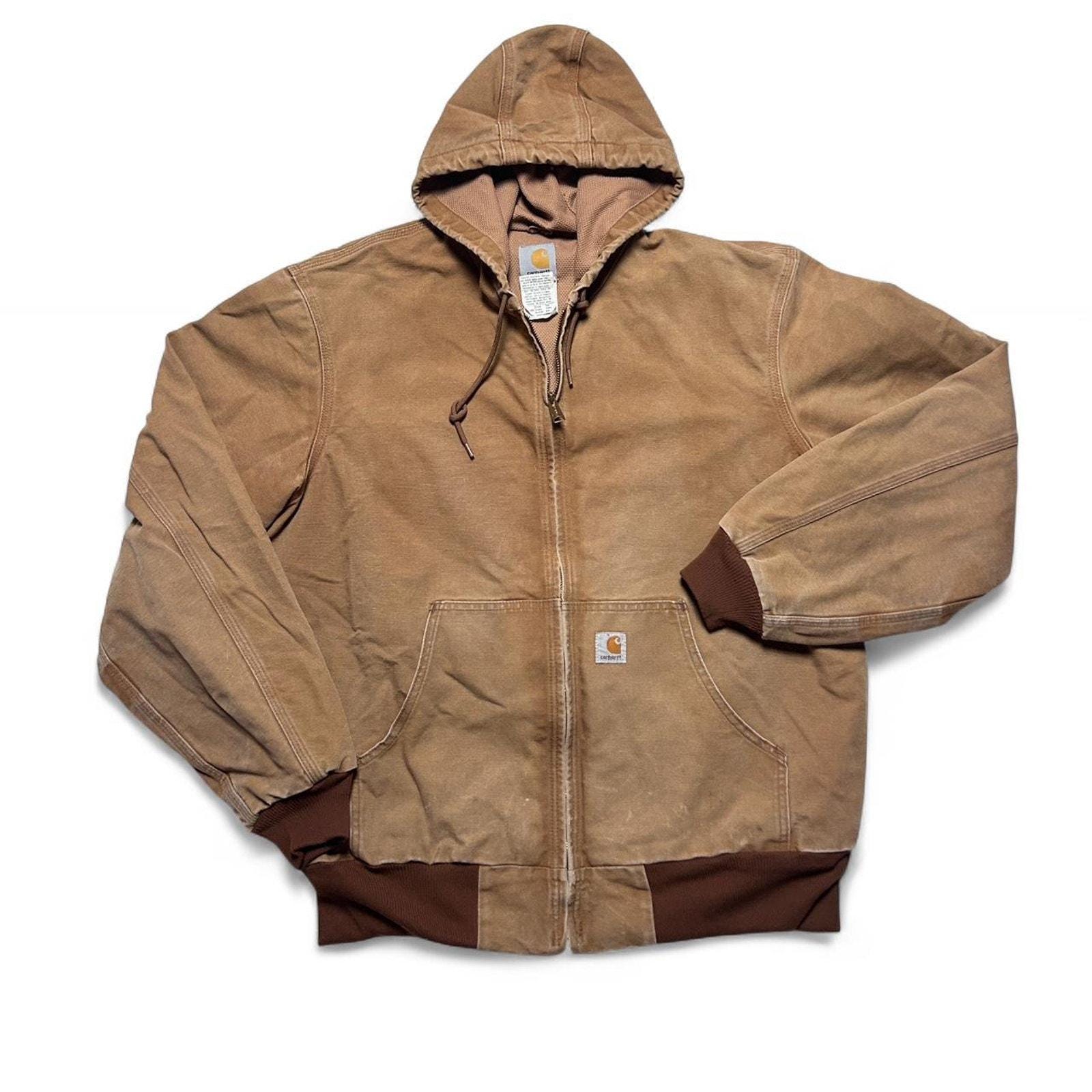 MasamitsuCarhartt j130-m j Carhartt Men's Loose Fit Washed Duck Insulated Active Jacket