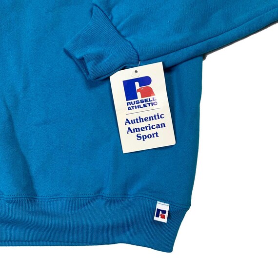 Russell Athletic Vintage 90s USA Made Deadstock NWT Blue