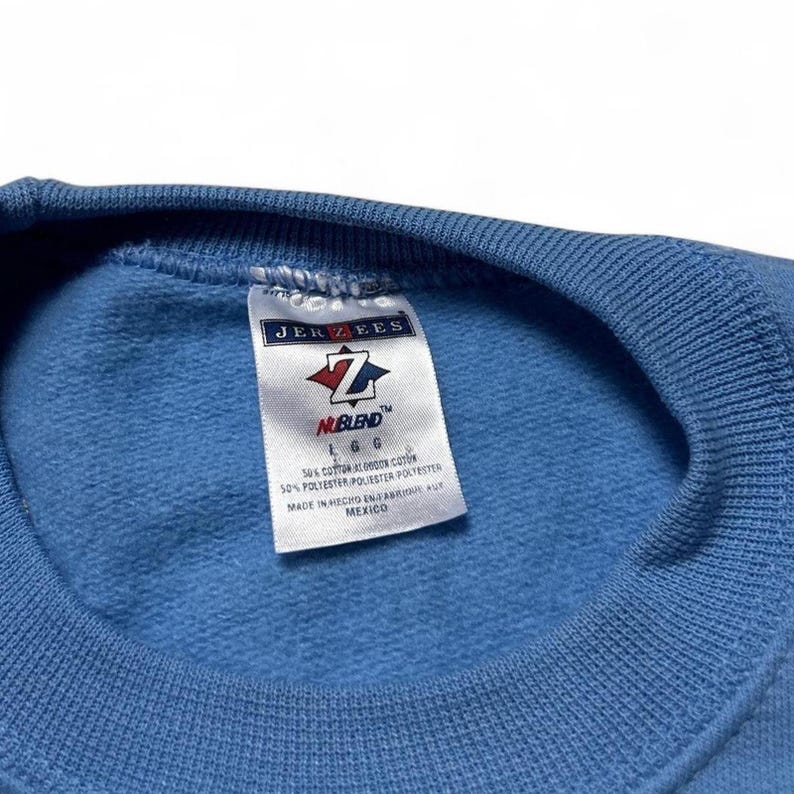 UNC Tarheels Vintage Y2k University Carolina Blue Crewneck Sweatshirt Large image 4