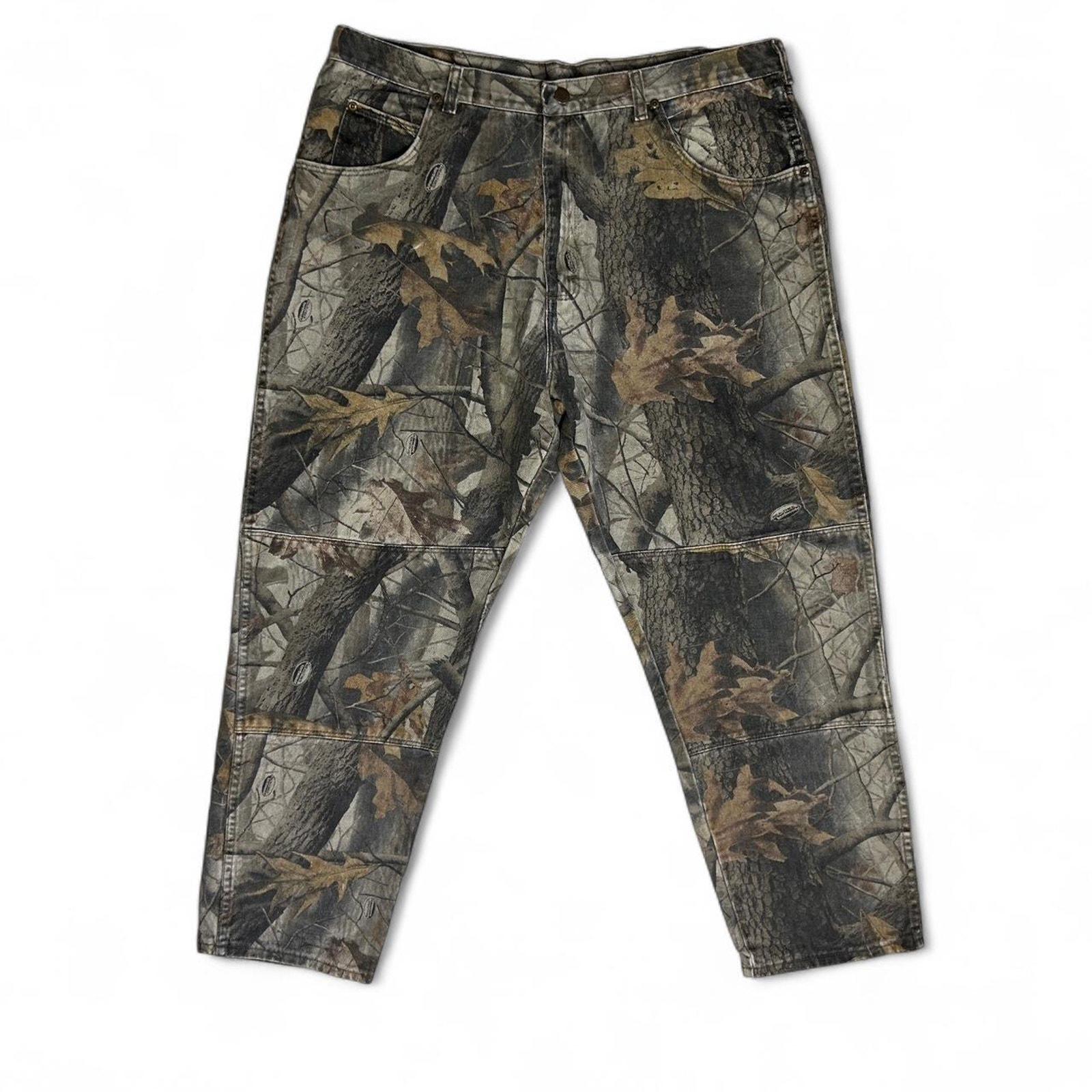 Wrangler Progear Denim Realtree Camouflage Outdoor Hunting Jeans 