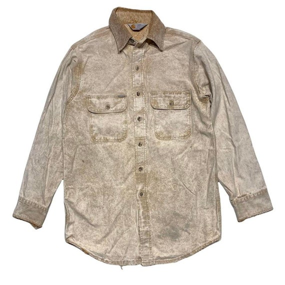 tan carhartt shirt