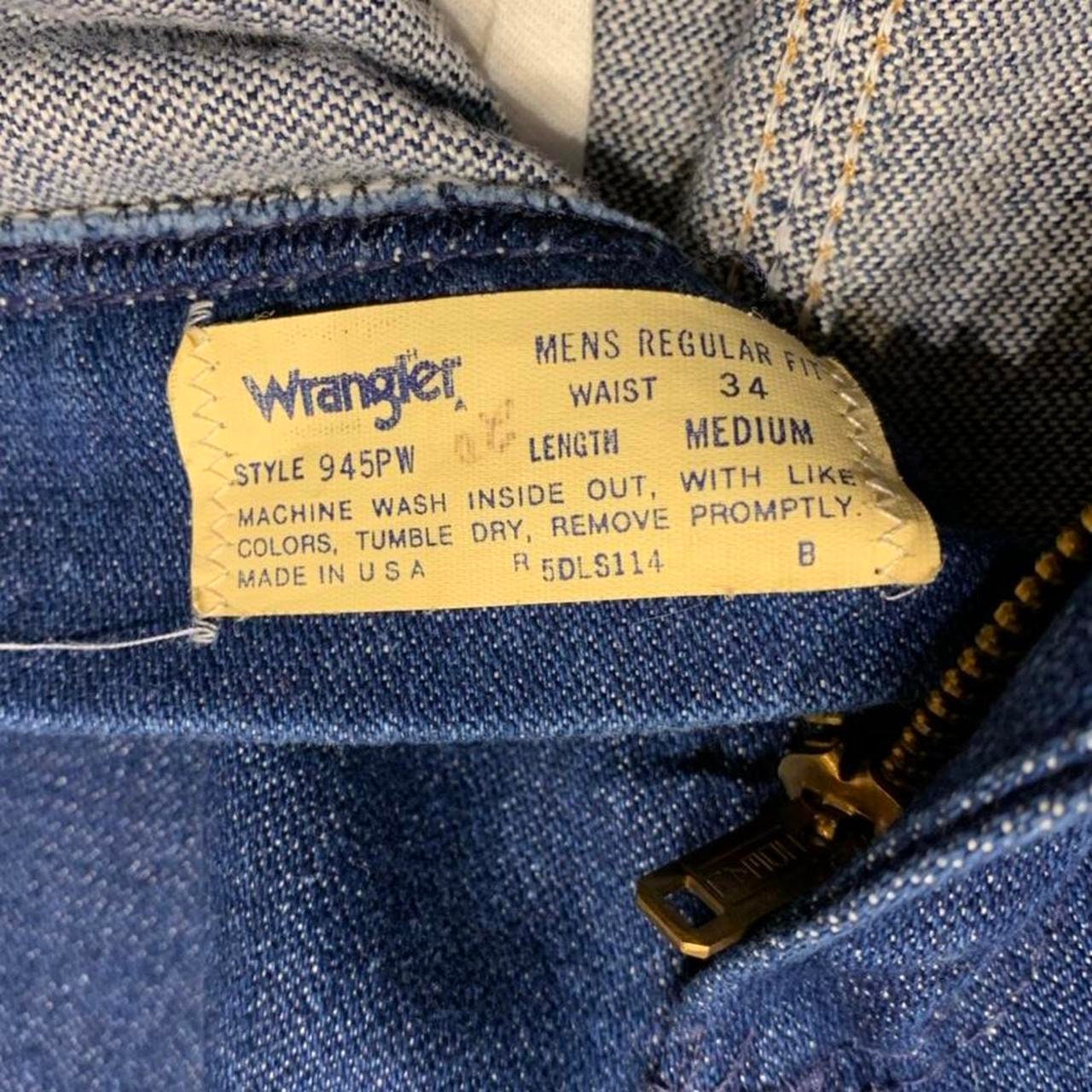 Wrangler Jeans 70s Sanfordset Boot Jean 945PW USA Flares Dark - Etsy