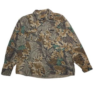 Rattlers Brand Adventskalender Chamois Tuch Flanell Camo Jagdhemd Large