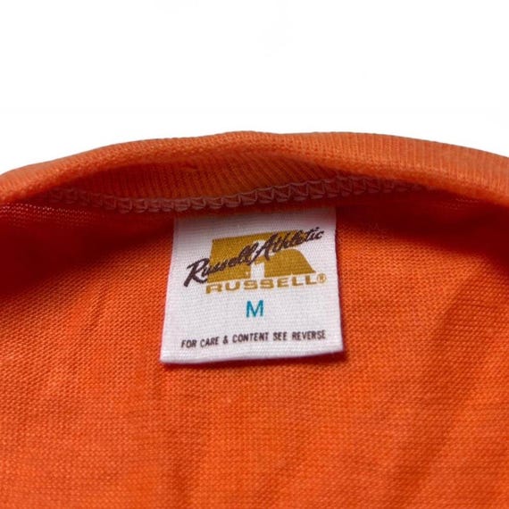 Russell Athletic 70s Vintage Gold Tag Crewneck T-shirt Tee Small
