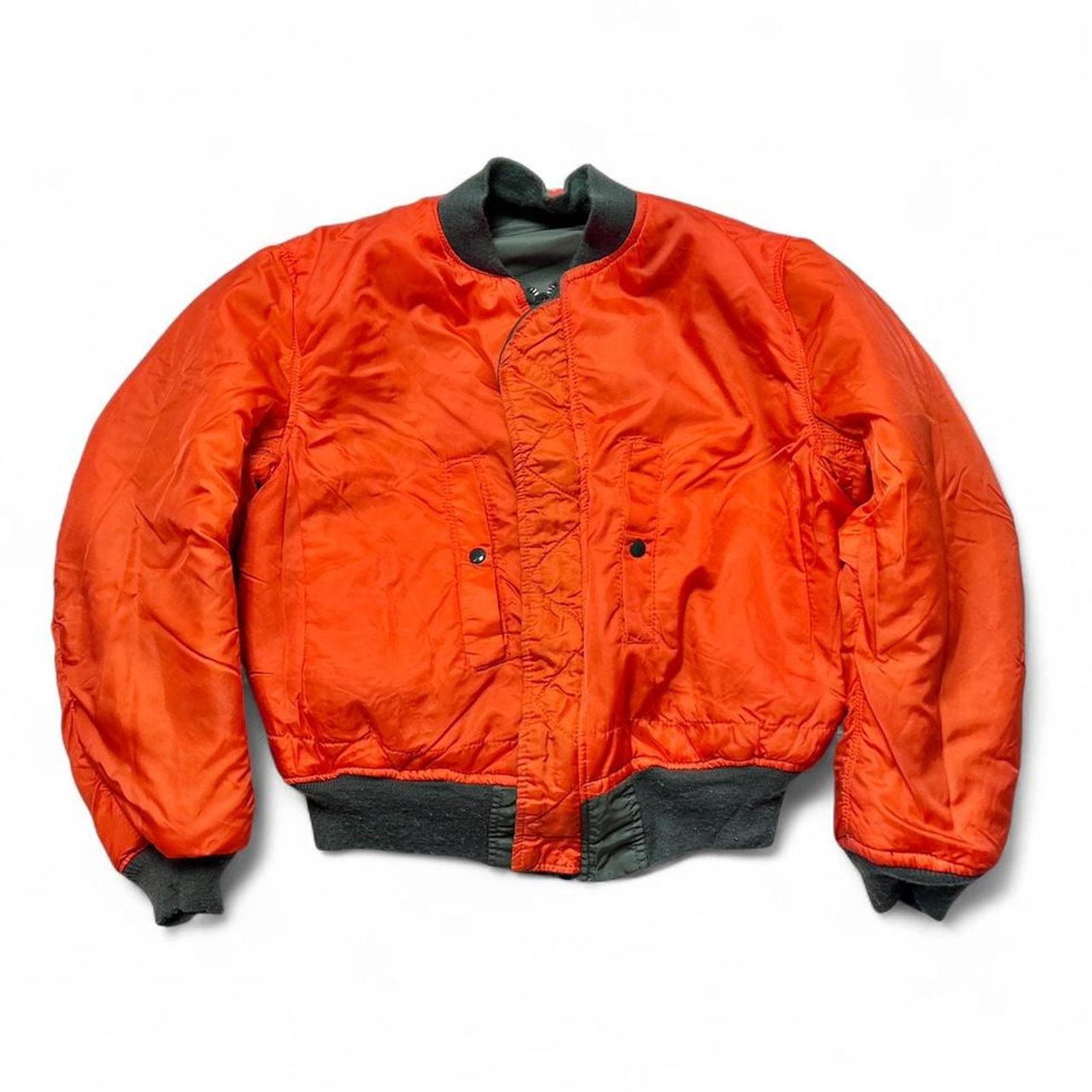 MA-1 80s USA製　alpha Alpha Industries Vintage 80s USA Made MA-1 Bomber USAF Flight