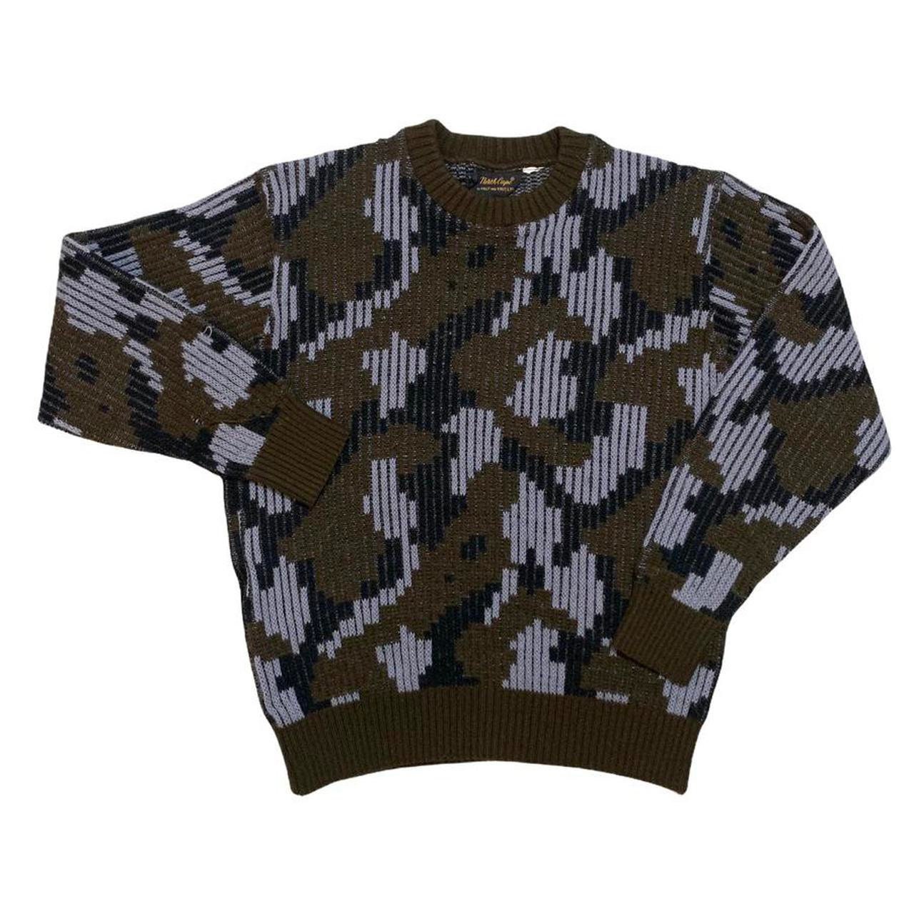 Camo Sweater Knit - Etsy