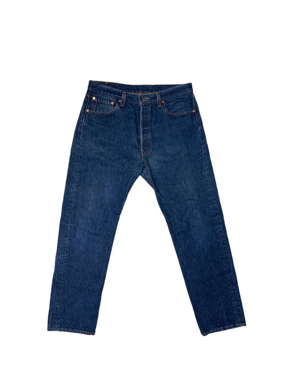 Levis Jeans 501XX Vintage 90s 5 Button Fly Denim USA Made Medium