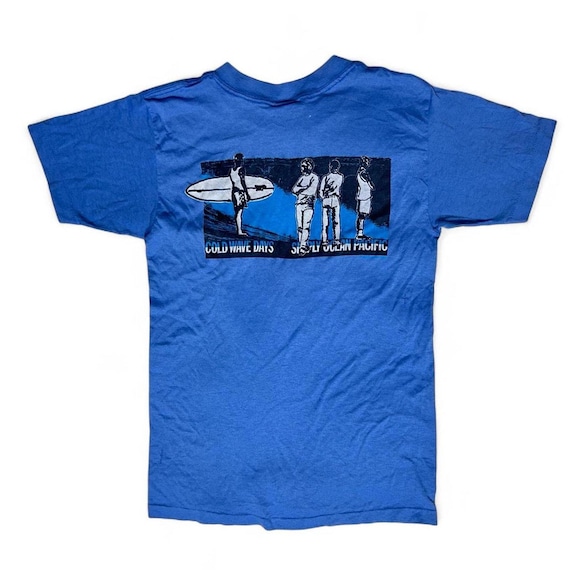 Ocean Pacific 70s Vintage Cold Wave Days Blue T-shirt Surf Skate