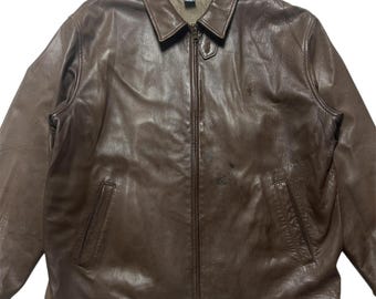 ジャケット・アウター Ralph Lauren leather jacket dark brown Men's Lambskin Leather Jacket | Ralph Lauren