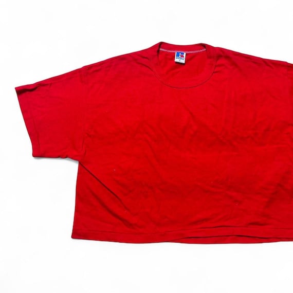 ラッセル・アスレチック 80年代 ヴィンテージ コットン クロップトップ