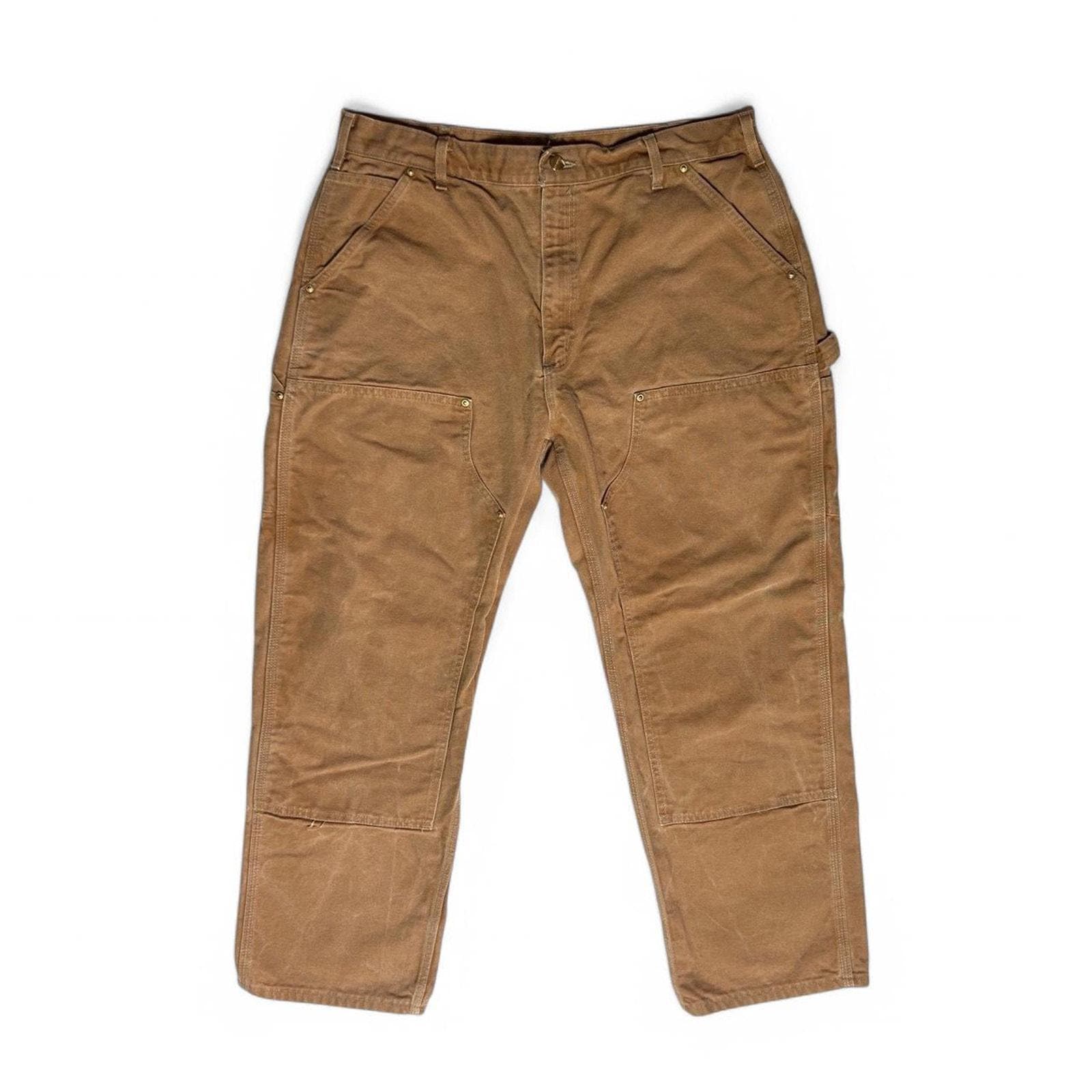 パンツ Carhartt double knee B01-BRN made in USA s-l400.jpg