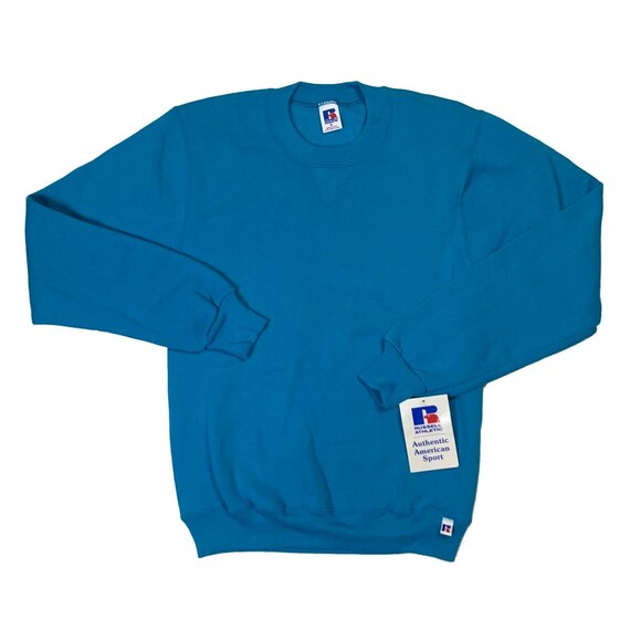 Russell Athletic Vintage 90s USA Made Deadstock NWT Blue