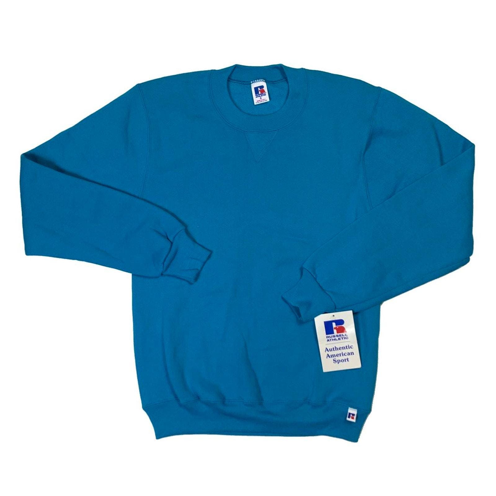 Russell Athletic Vintage 90s USA Made Deadstock NWT Blue 