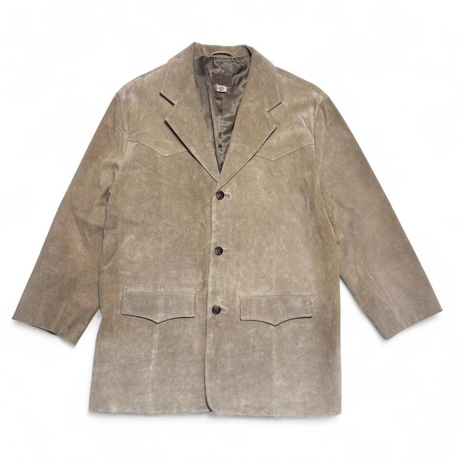 Pigskin Suede Jacket - Etsy
