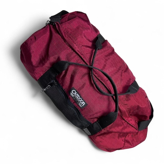 Outdoor Products 90s Vintage Duffle Travel Bag Ripstop Nylon Made