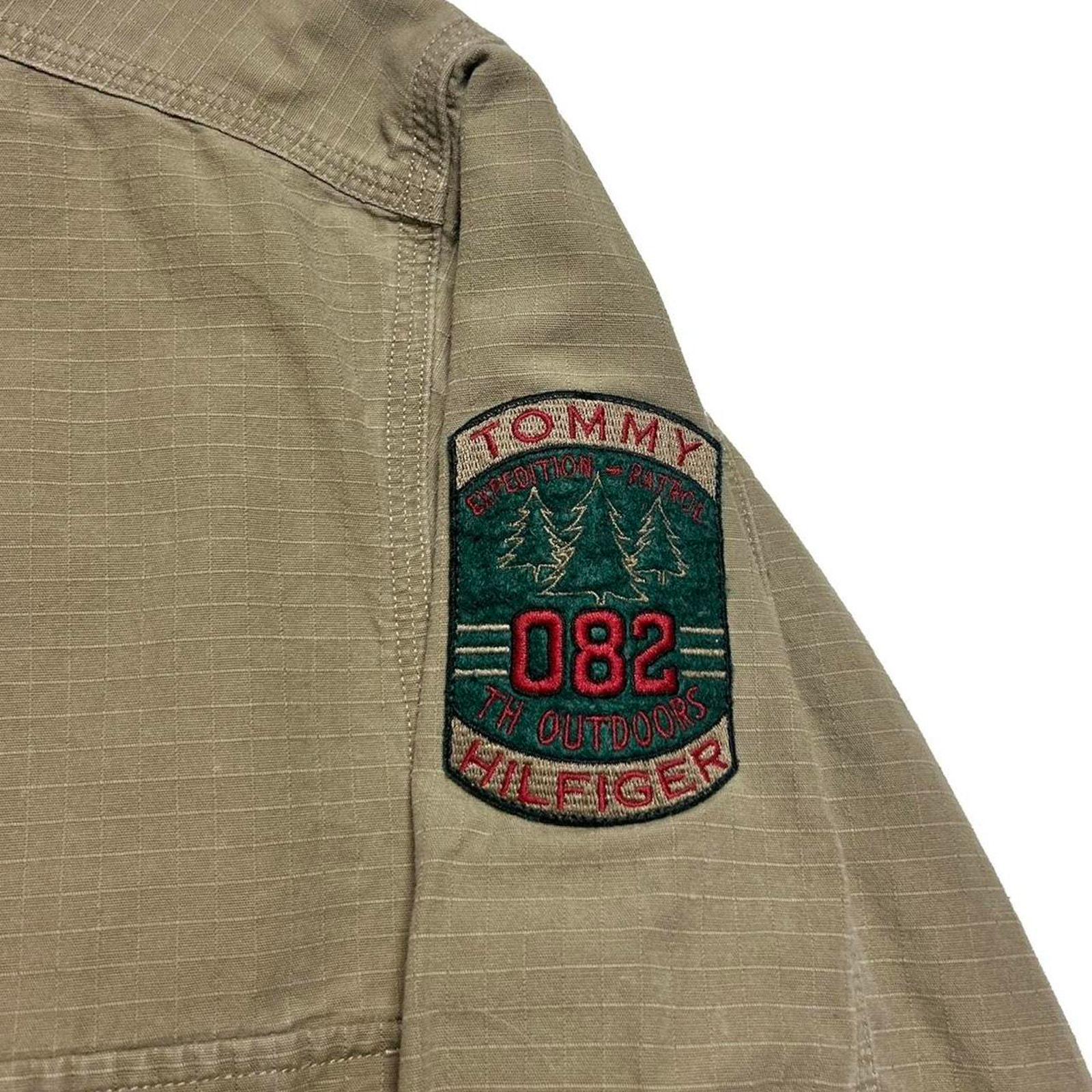 Tommy Hilfiger Vintage 90s TH Outdoors Ranger Khaki Button Cargo 