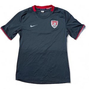 Nike USA Vintage 2008/10 Away Soccer Football Jersey Grey USMNT XL