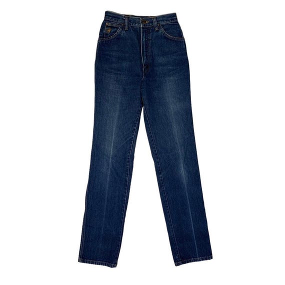 Wrangler Jeans VTG 70s High Waist Western Denim Pants Womens 25